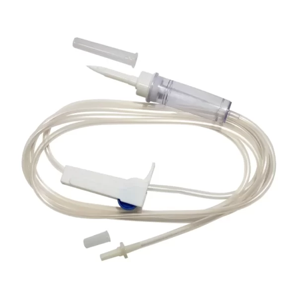 Equipo de Infusão Macrogotas Simples Luer Slip Descarpack 25 Unidades