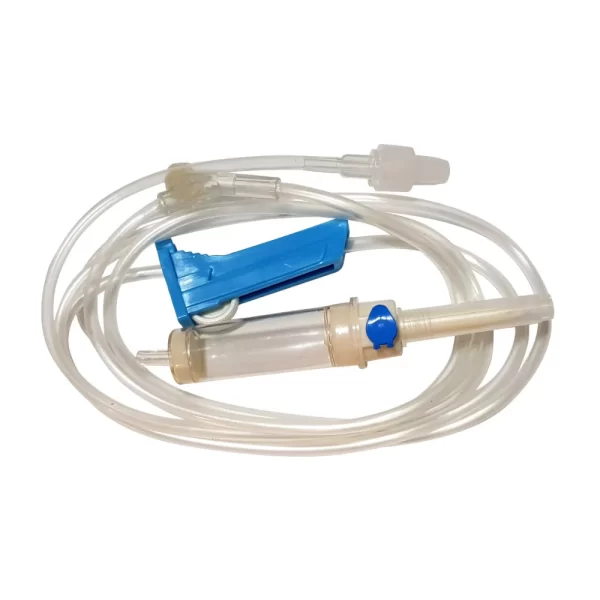 Equipo Macrogotas Luer Lock Completo Descarpack com 25 Unidades