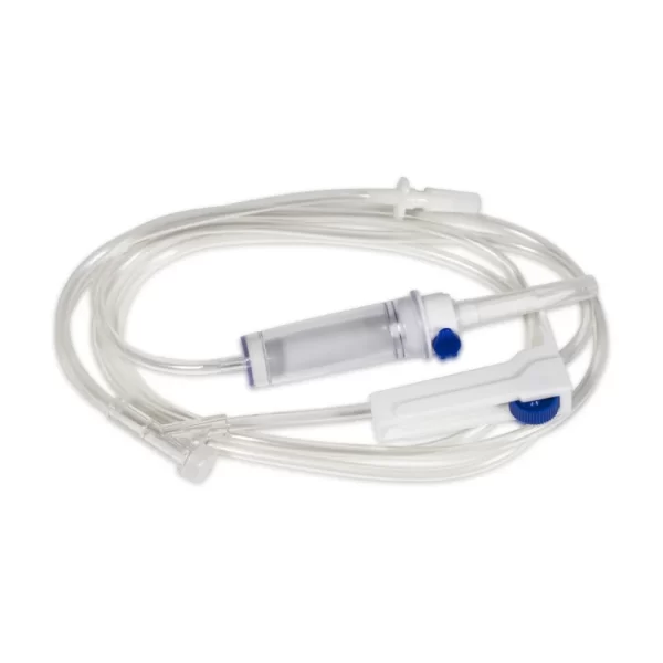 Equipo Macrogotas Luer Slip Completo Descarpack com 50 Unidades