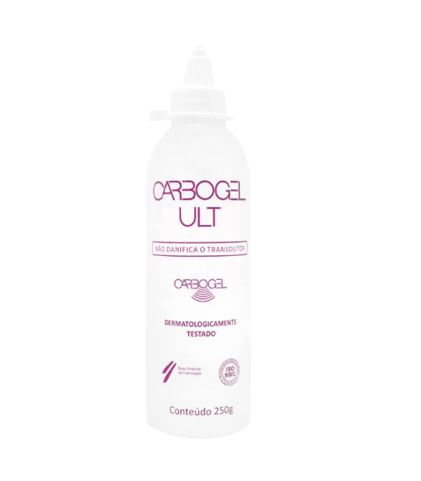 Gel Condutor Ultrassom Frasco 250G para Aquecedor CARBOGEL